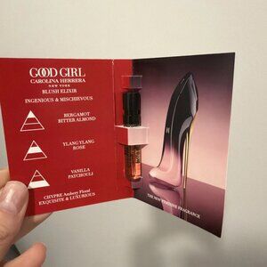 5/$15 CAROLINA HERRERA “GOOD GIRL : BLUSH : ELIXIR